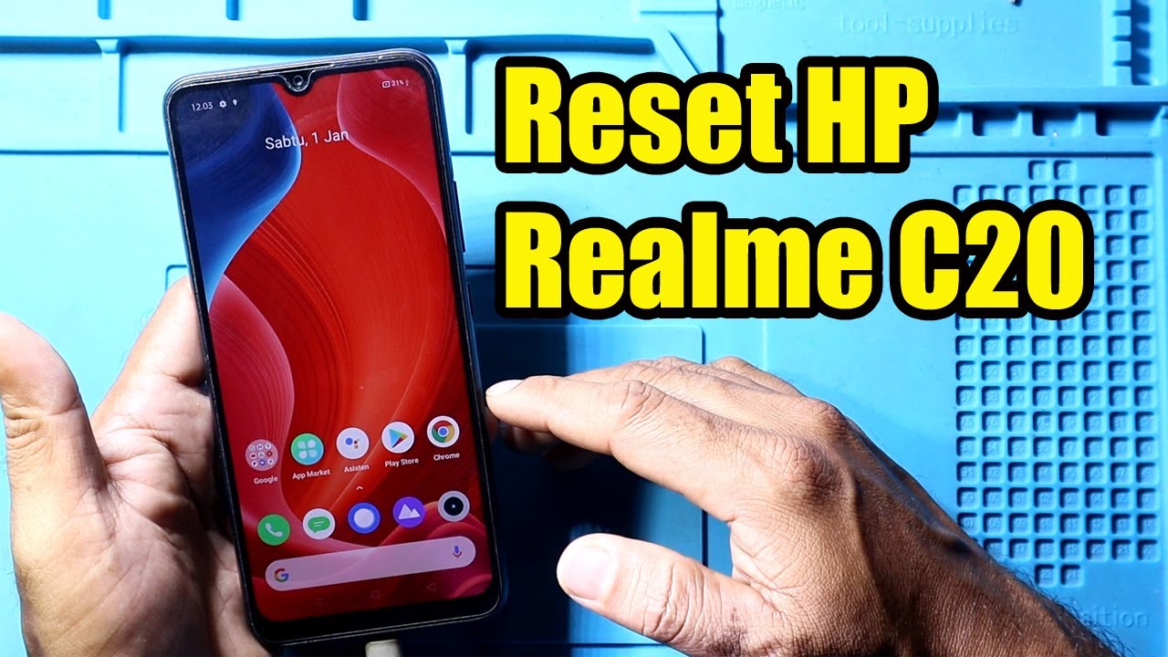 Cara reset ulang HP Realme C20 lewat pengaturan || Reset ke setelan pabrik joss..!!