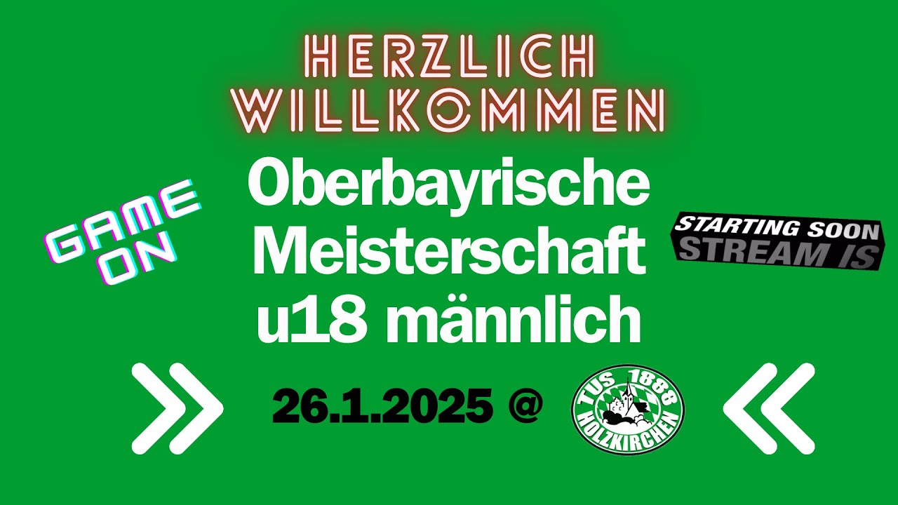 Oberbayrische Meisterschaft Volleyball U18 männlich @ TUS Holzkirchen