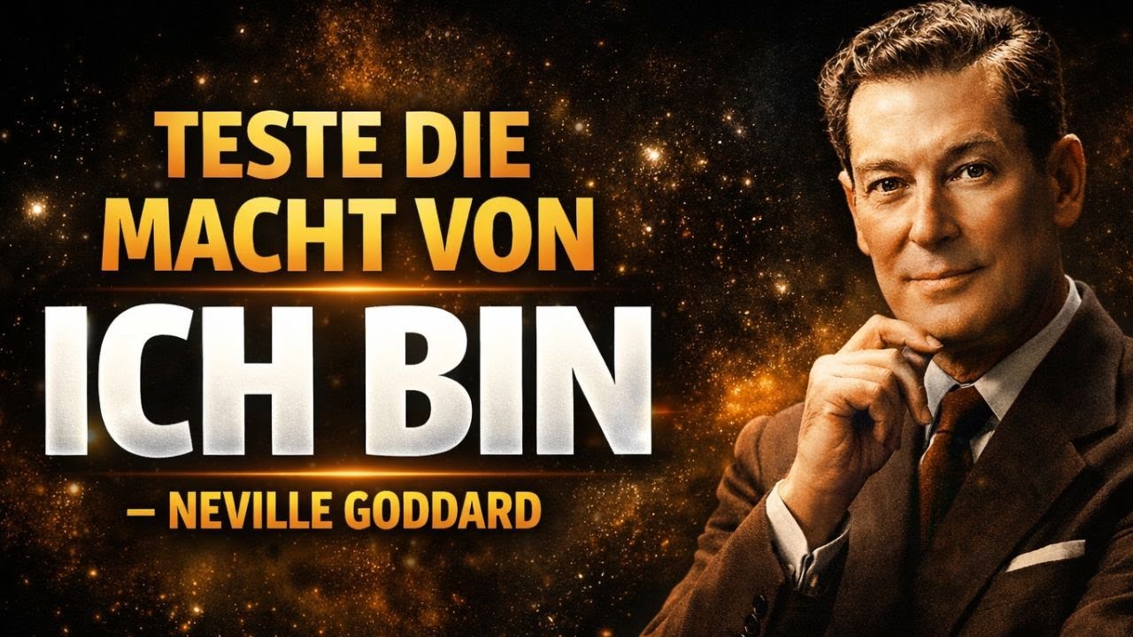 TESTE DIE MACHT DES ICH BIN | NEVILLE GODDARD