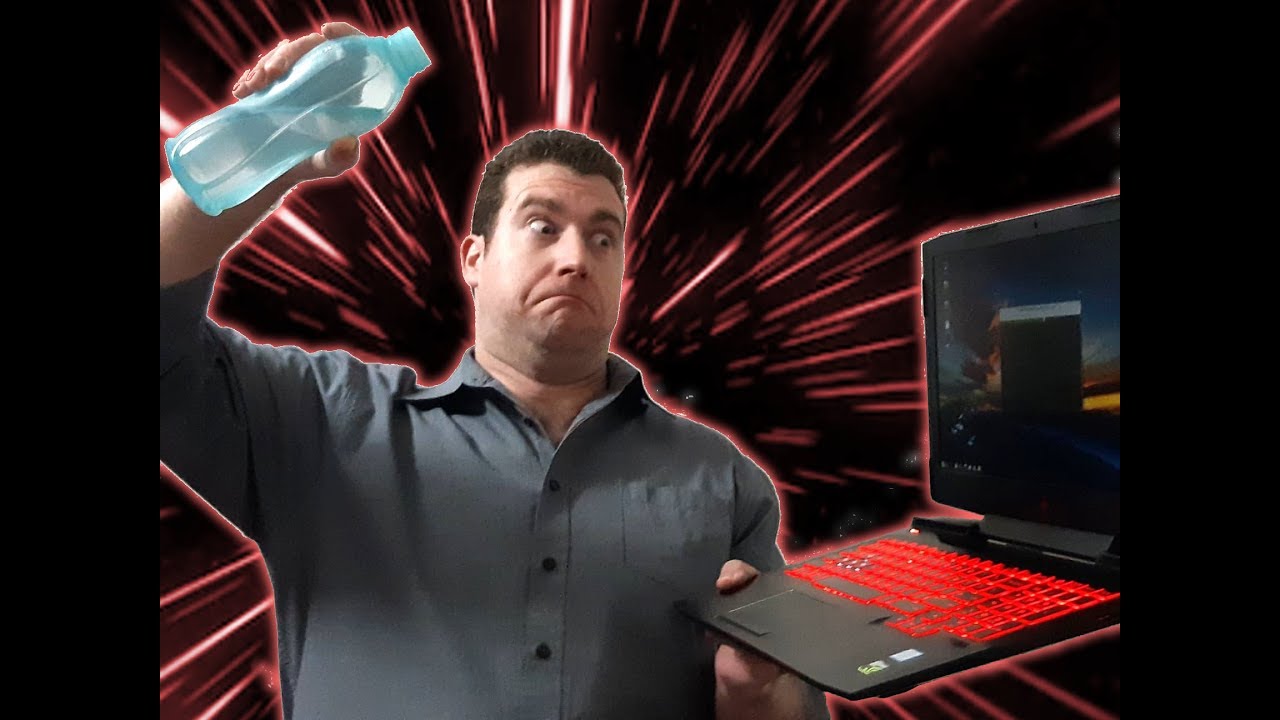 Water cooling a laptop for under $60 - HP Omen laptop