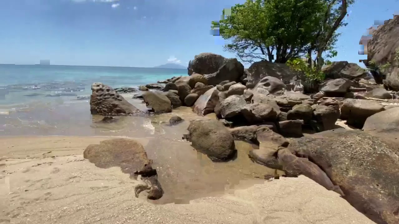#Seychelles Anse Marie Laure is a small beach not far from Beau Vallon in the north-west of Mahé.
