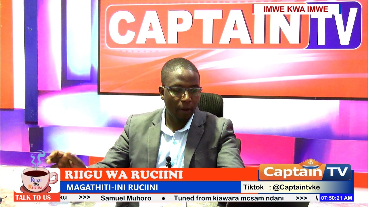 ON AIR || LIVE!! RIIGU WA RUCIINI | NEWSPAPERS REVIEW | THURSDAY 12/3/2026 || CAPTAIN