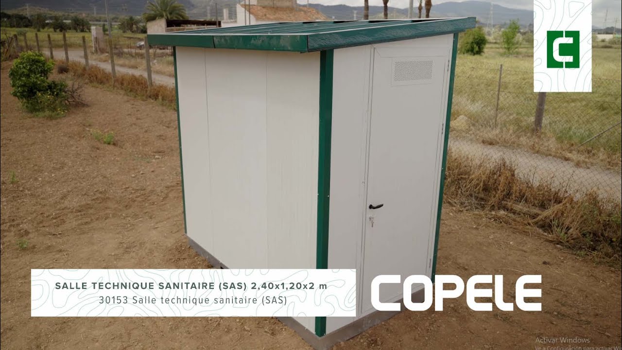 🇫🇷 SALLE TECHNIQUE SANITAIRE (SAS) – COPELE