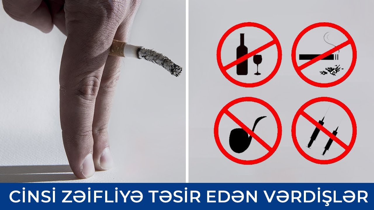 Cinsi zəifliyə təsir edən vərdişlər - Həsən Səmədov ( Androloq )