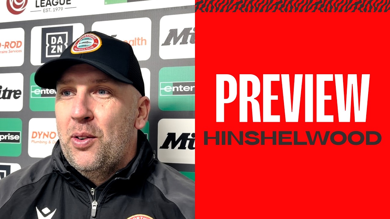 Hinshelwood: “We need to improve on our duels and our intensity.” | Tonbridge Angels Preview