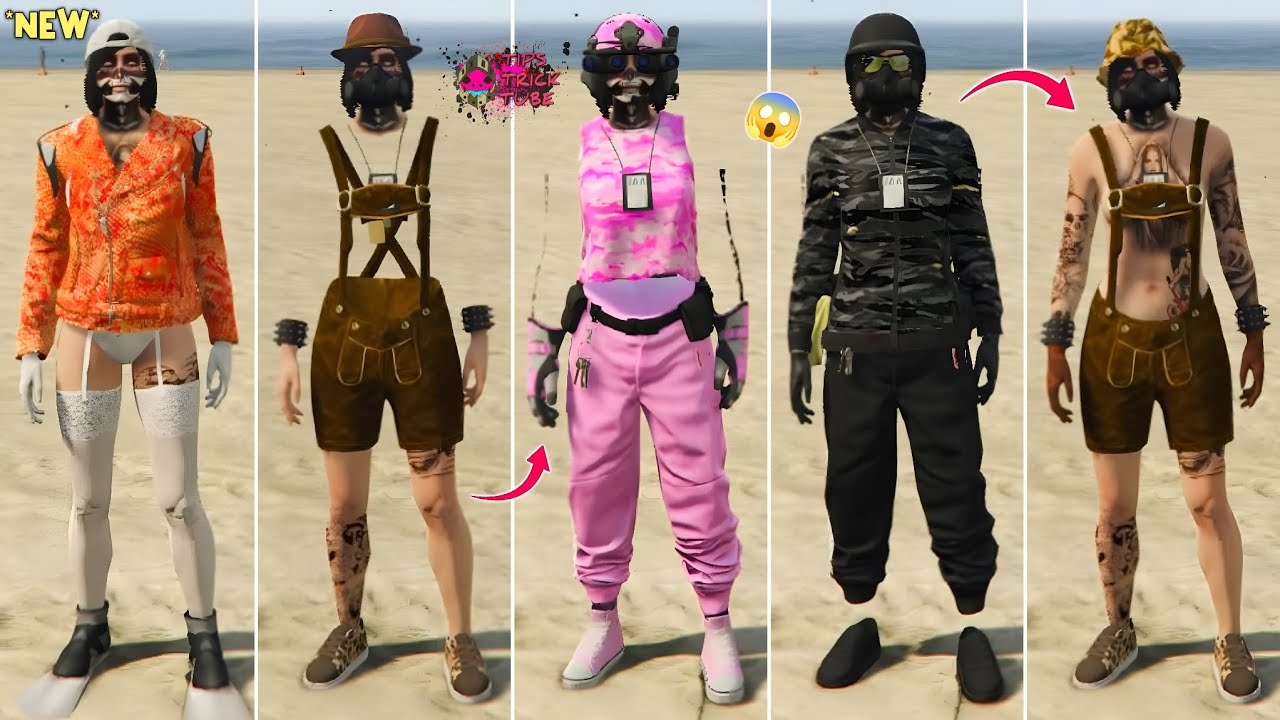 How To Get Multiple Female Modded Outfits In GTA 5 Online! 1.70! (GTA 5 Clothing Glitches)