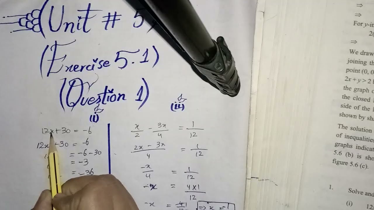 Chapter 5 exercise 5.1 question number 1 question number 2 class 9 mathematics