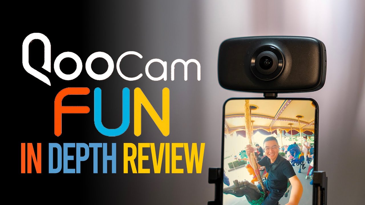 QooCam FUN , The BEST Handy Vlog Live 360 Camera Under 200$