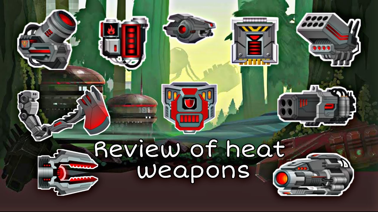 Super Mechs - Review of heat weapons 🔥