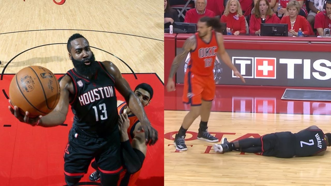 Harden Outscores Westbrook 37-22! Adams Flattens Beverley!