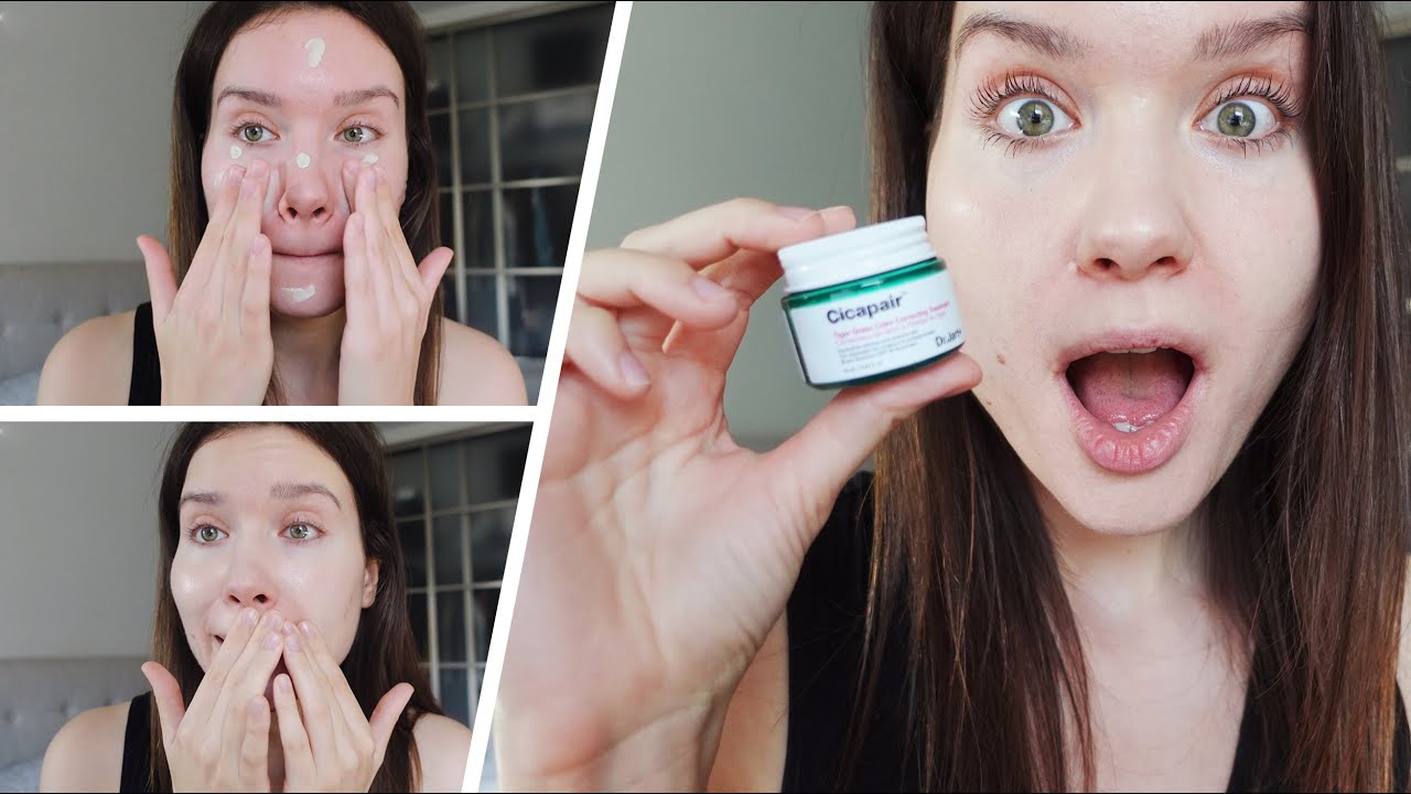 ZIELONY KREM ZAMIAST PODKŁADU?! | Dr.Jart+ Cicapair Tiger Grass Color Correcting Treatment SPF 30