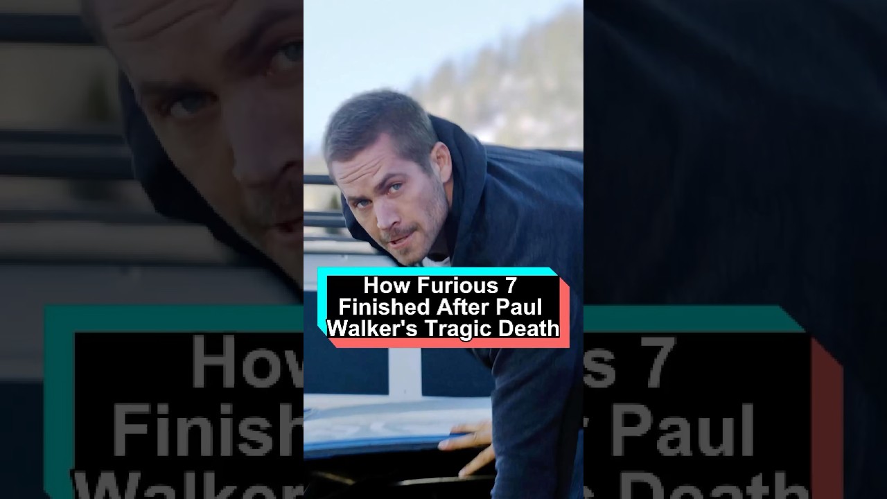 How Did Fast and Furious 7 Complete Filming After Paul Walker's Tragic Death#foryou #celebrity #usa