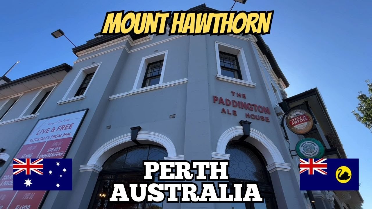 Exploring Perth Australia: City Walking Tour of Mount Hawthorn