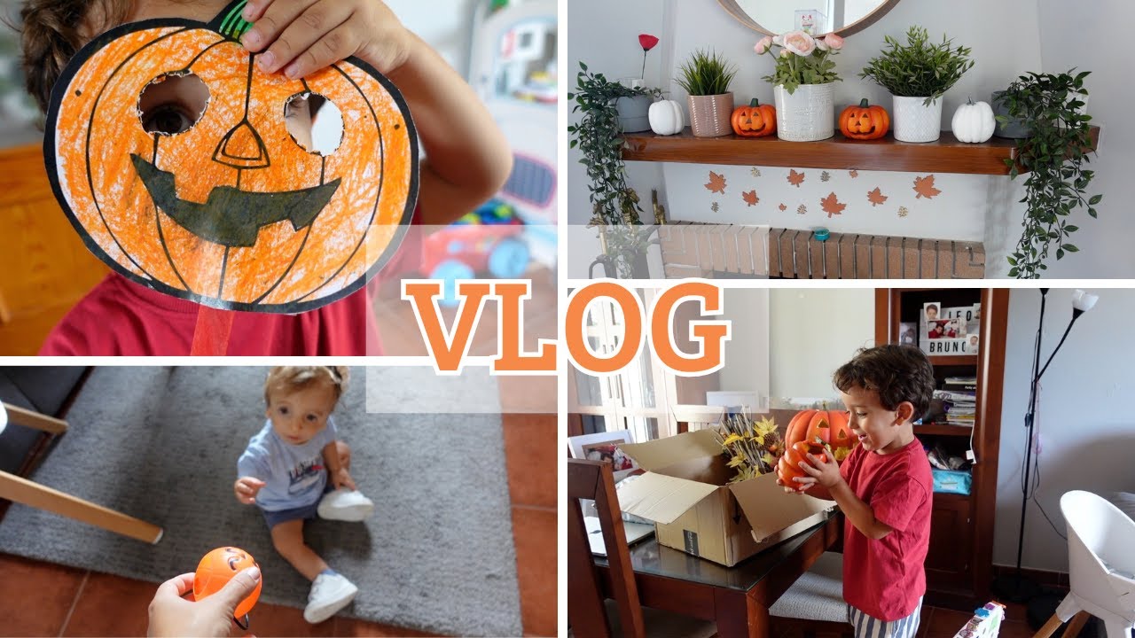 DECORAMOS la CASA de HALLOWEEN 🎃 + REACCIÓN de MI BEBÉ! 😅 + REVIEW de ''AMIRO M2'' | VLOG DIARIO