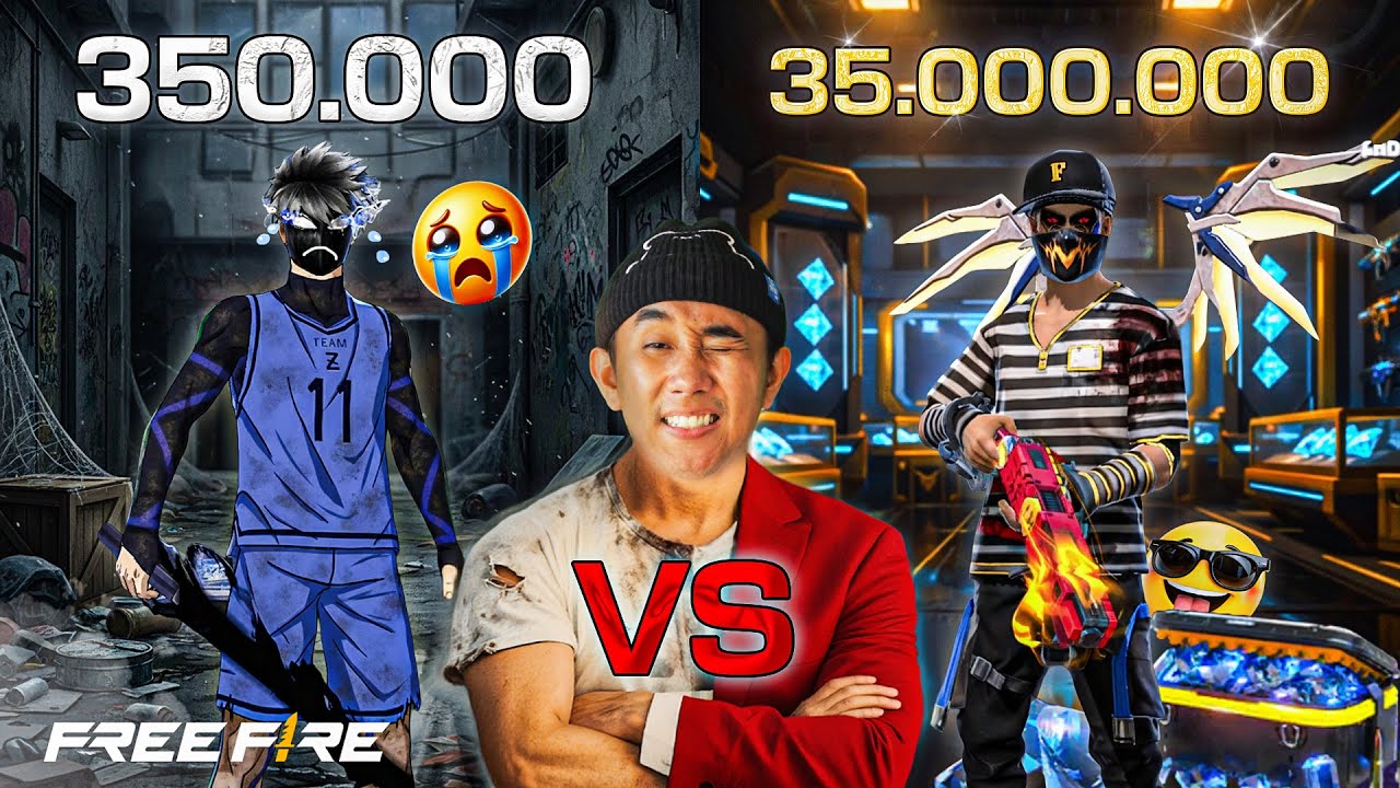 AKUN Rp. 350.000,00 VS Rp. 35.000.000,00 MAU NANGIS REVIEWNYA! 😭