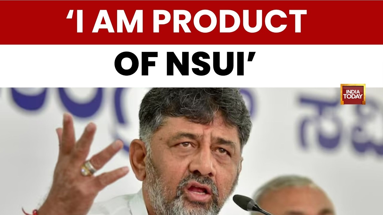 Karnataka CM DK Shivakumar Visits NSUI Office, Recalls Student Politics Journey | Congress