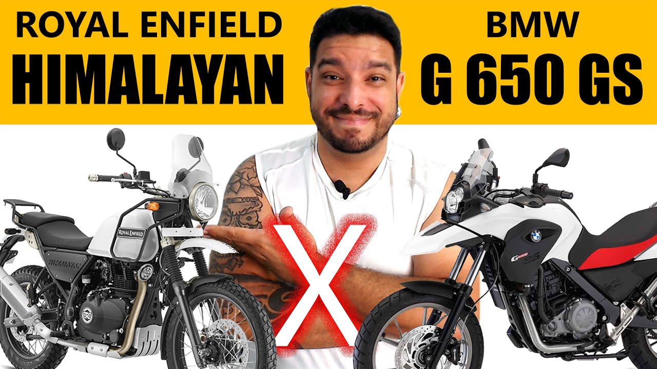 Royal Enfield Himalayan versus BMW G650 GS