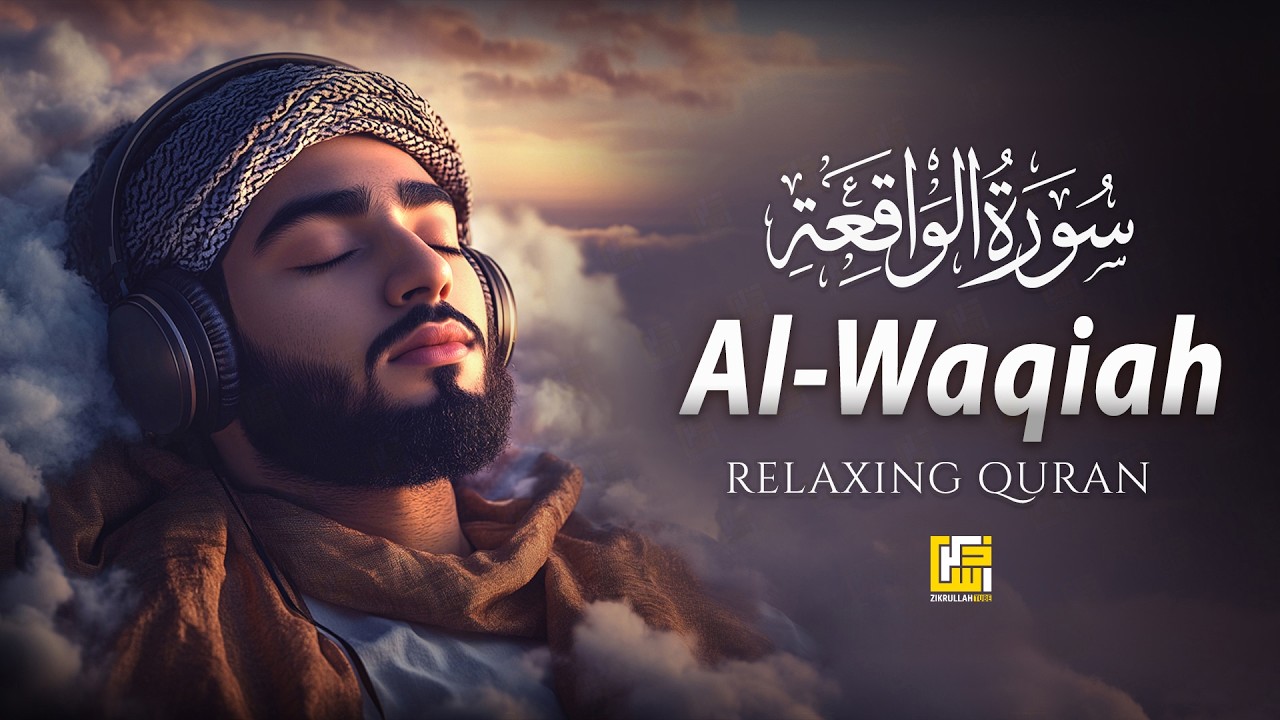 Surah Al-Waqiah - سورة الواقعة | Deeply Relaxing Quran for Peace | Zikrullah Tube