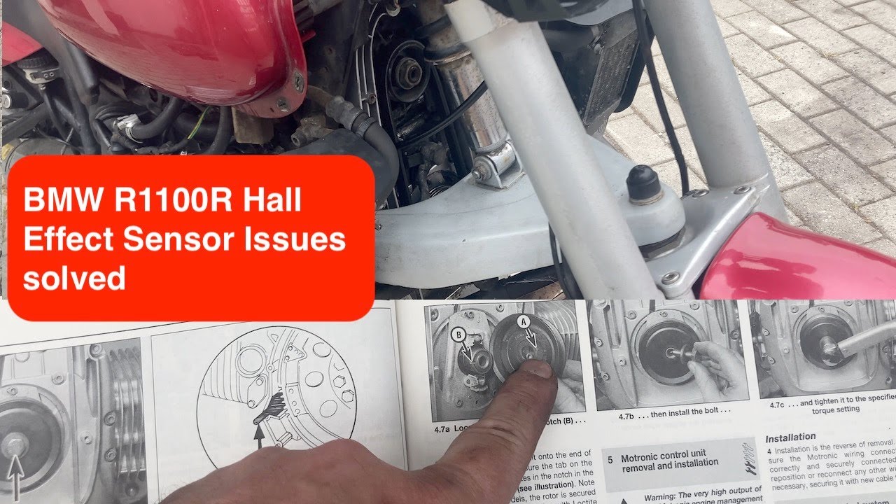 Решены проблемы с датчиком Холла BMW R1100R