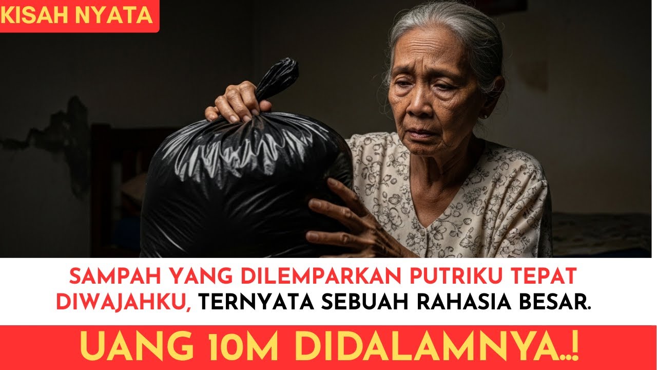 PUTRIKU LEMPAR SAMPAH KE WAJAHKU. DI DALAMNYA, KUTEMUKAN TABUNGAN RP10 M DAN SEBUAH CATATAN..