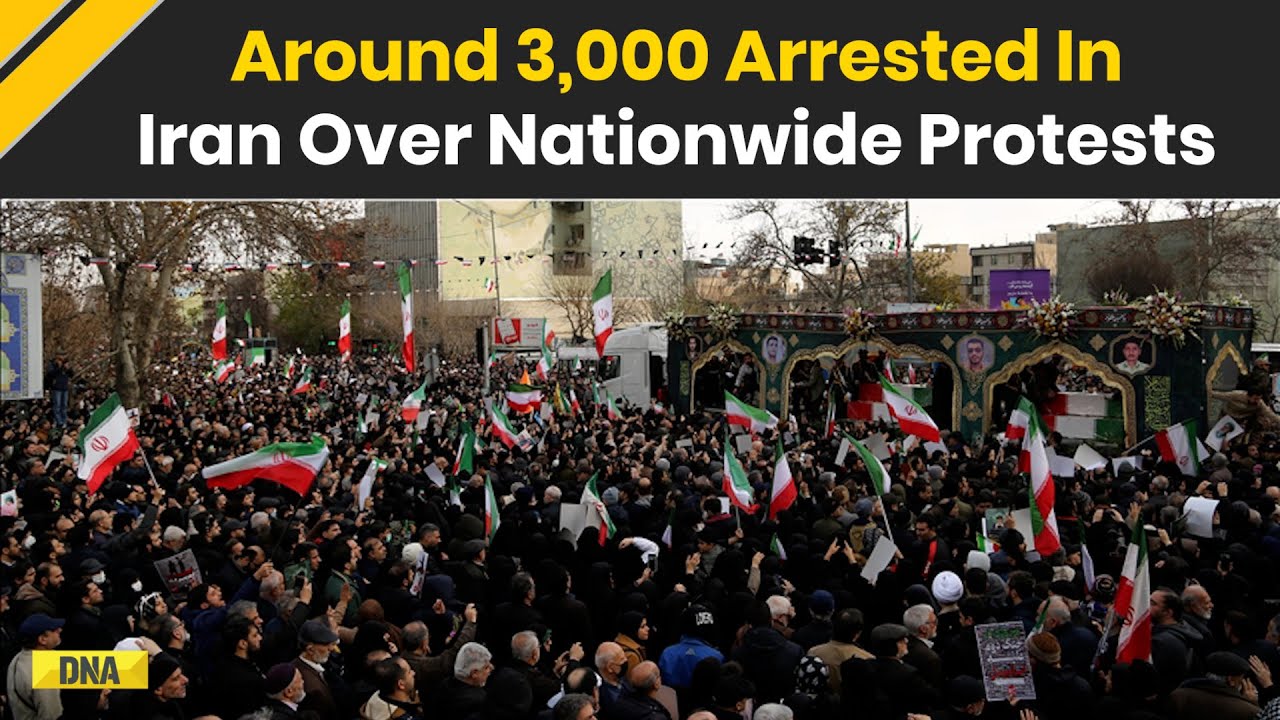 Iran Unrest: 3,000 Arrested In Iran&rsquo;s Crackdown On Anti‑Government Unrest | Middle East Tensions