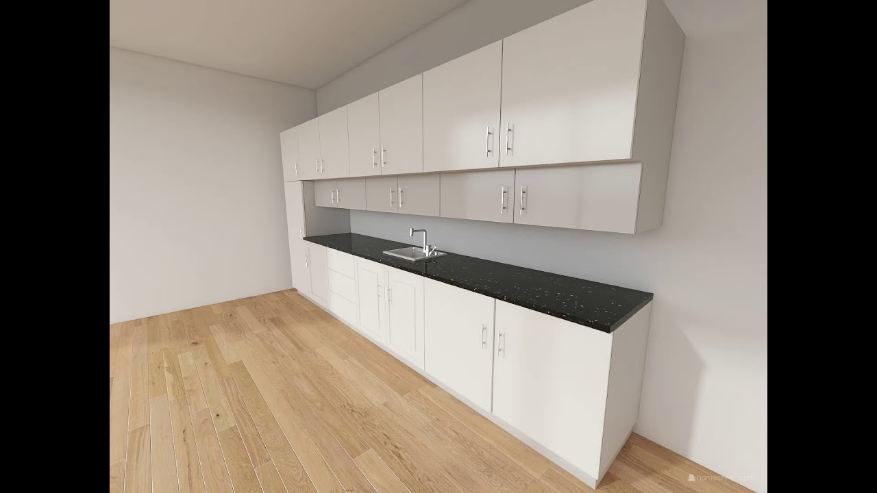 Custom kitchen in Homestyler - Timelapse (customized modeling)