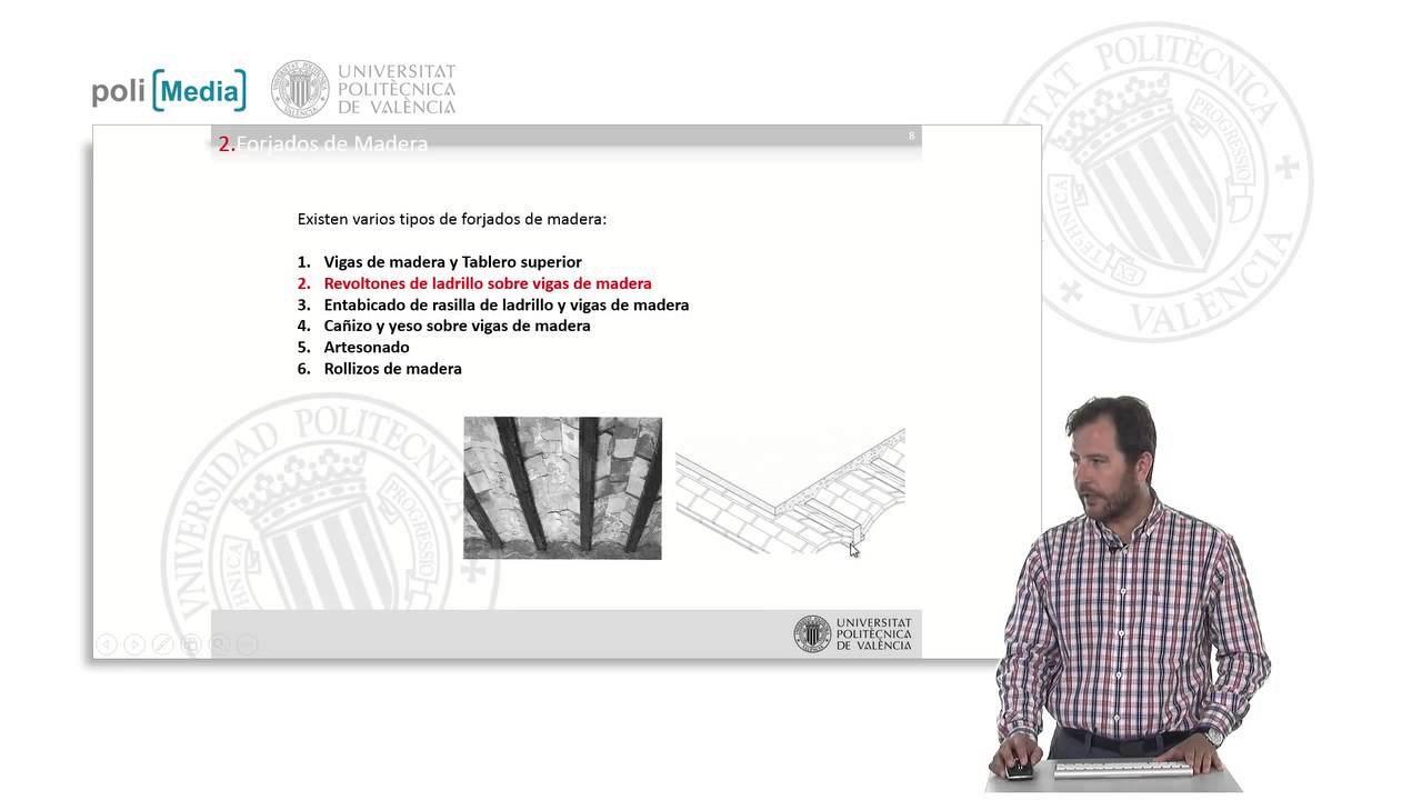 Forjados de madera: tipos |  | UPV