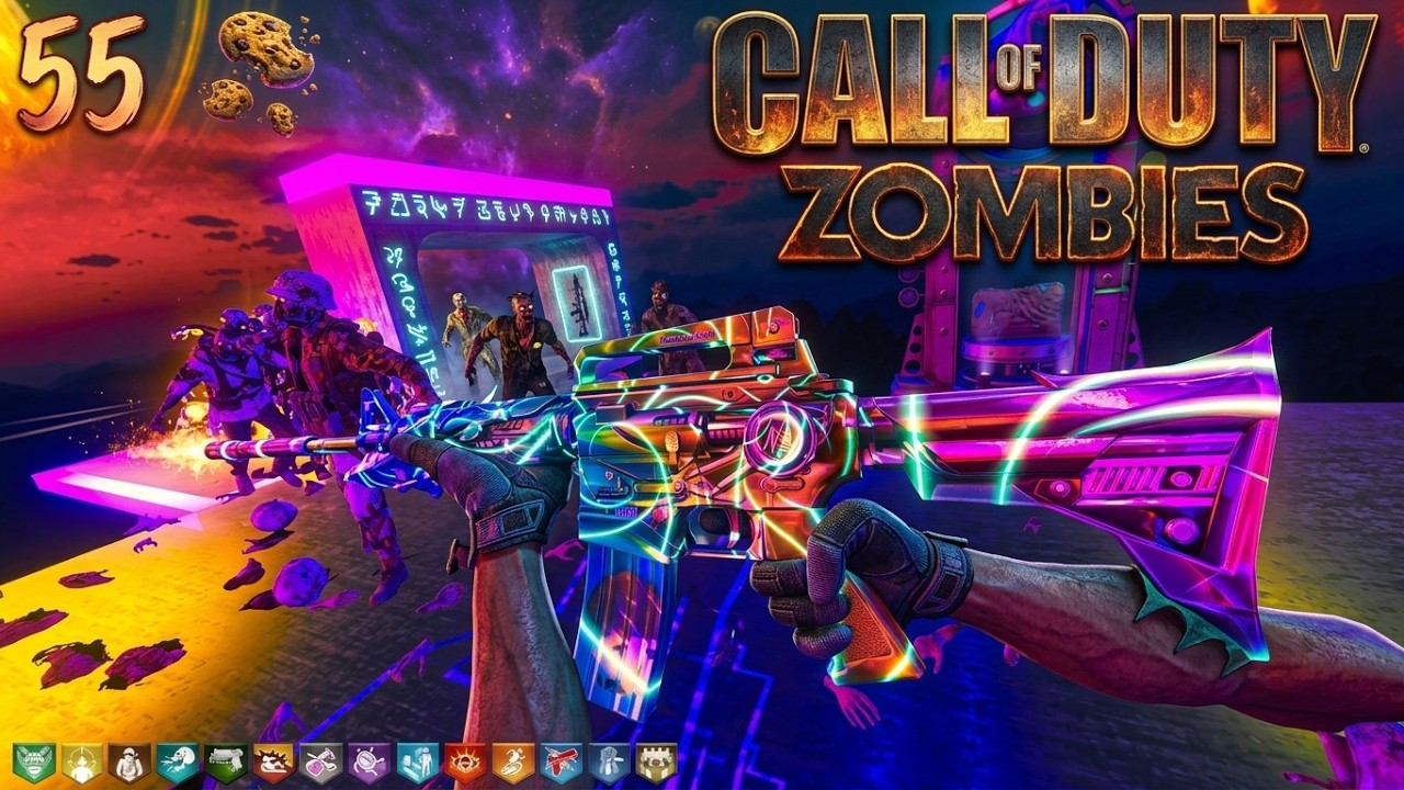НОВАЯ кастомная зомби-карта Glass Tower просто БОМБА! (Black Ops 3)