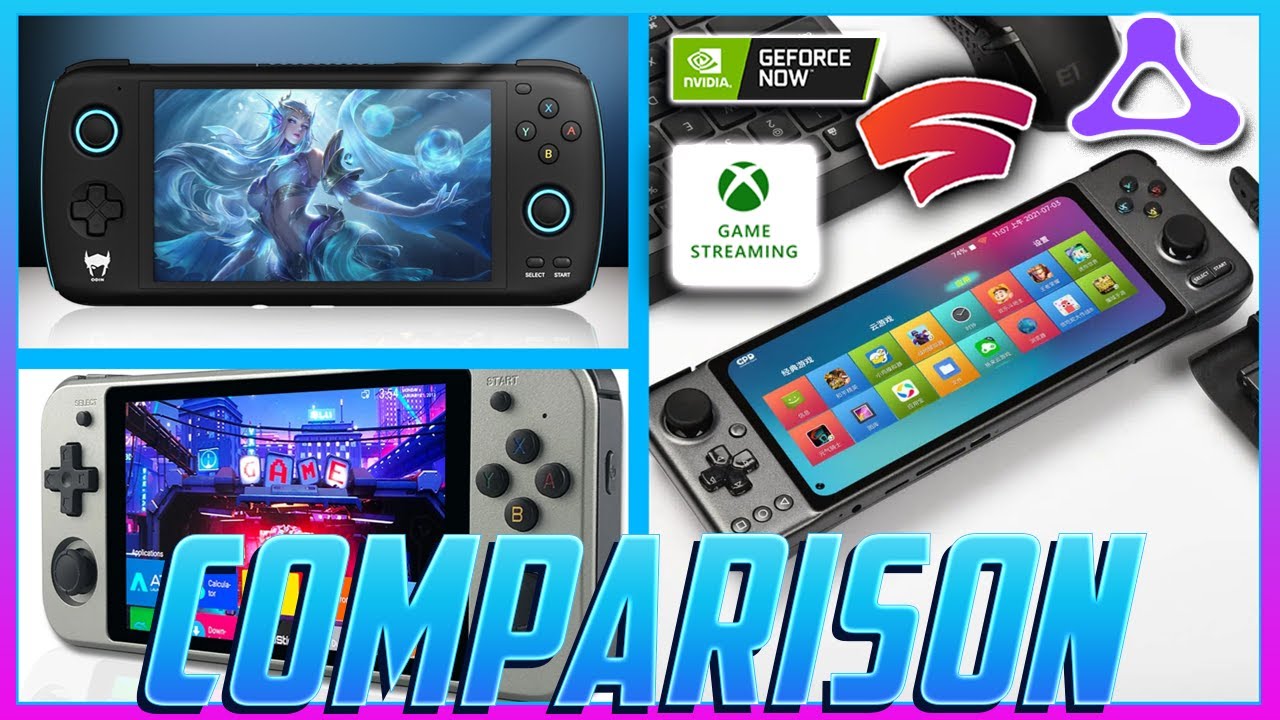 Odin Pro Vs GPD Xp Vs Anbernic RG552 Best Android Handheld For Cloud Gaming! (Stadia, GFN, xCloud)