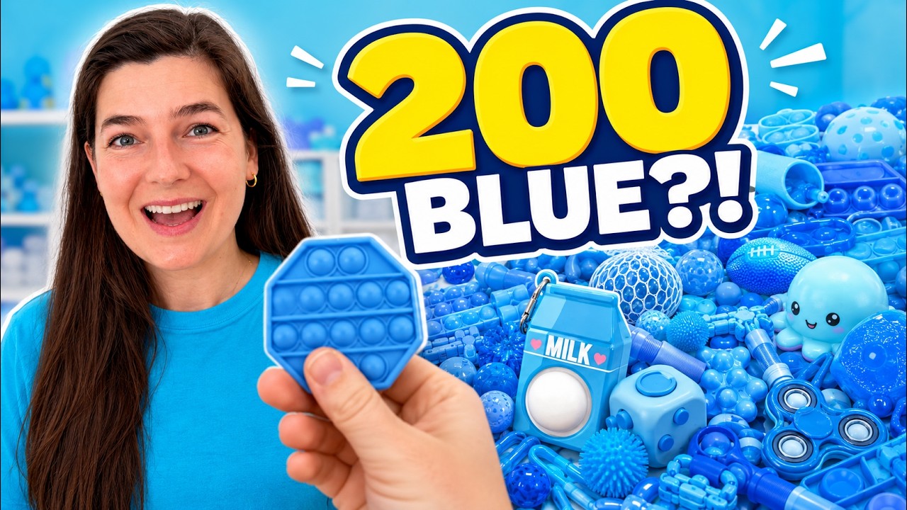 200 Blue Fidgets?!? 💙🧢🦋 @Mrs. Bench
