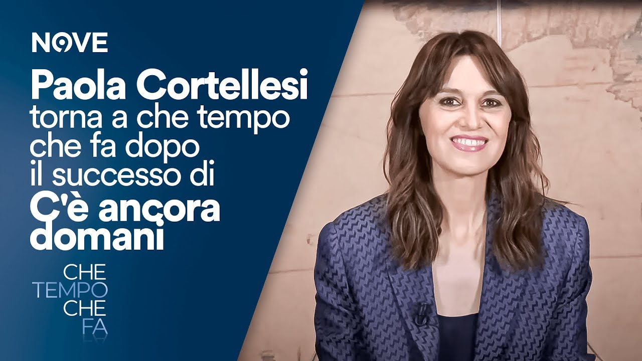 Che tempo che fa | Paola Cortellesi torna a che tempo che fa dopo il successo di C'è ancora domani