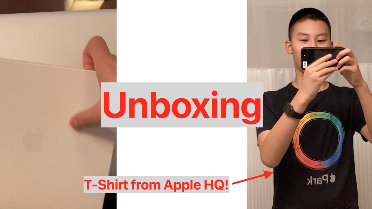 Apple Park T-Shirt Unboxing