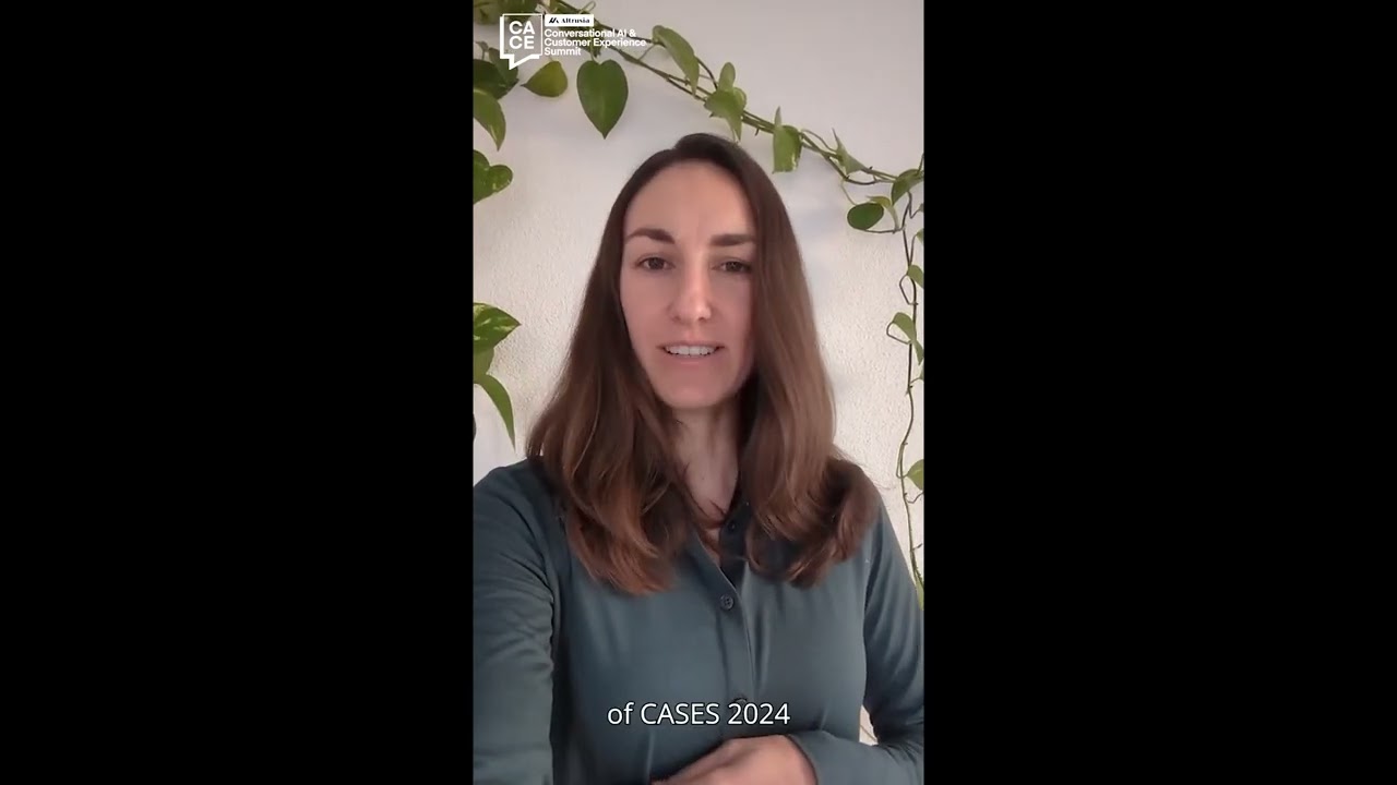 Katherine Munro, Conversational AI Engineer at Swisscom, shares her Experience at CACES 2024 Munich