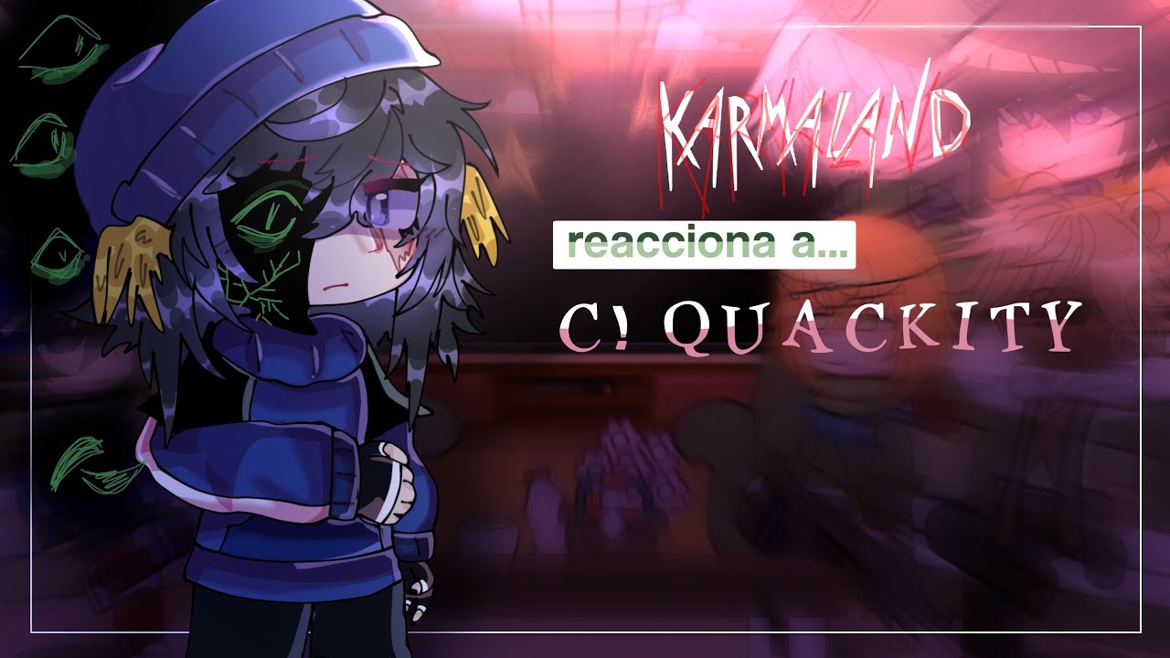 karmaland reacto to c!quackity | PUMPKIN DUO 1/2 | 1/4 [ S1NCHII ✨]