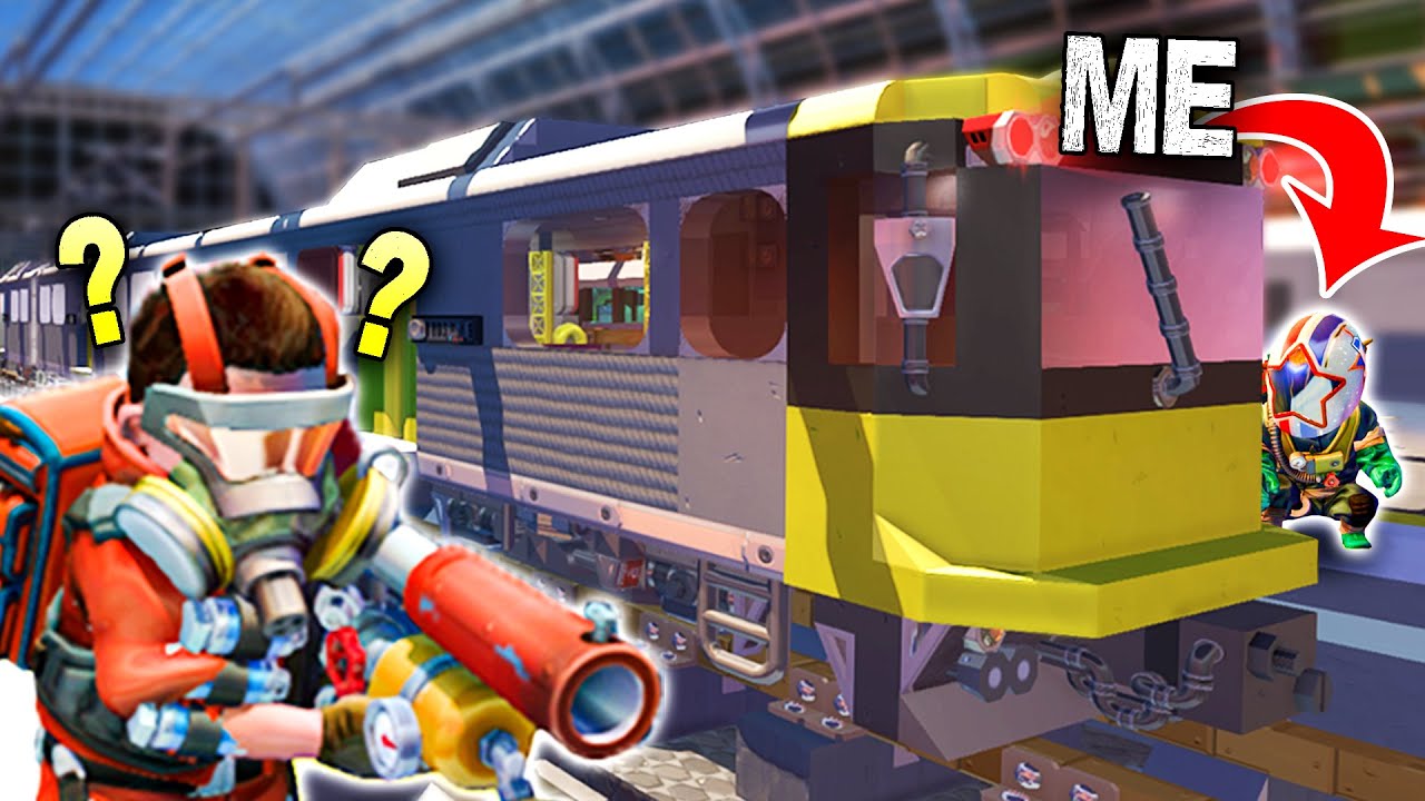 HIDE and SEEK in an Incredibly Detailed TRAIN STATION