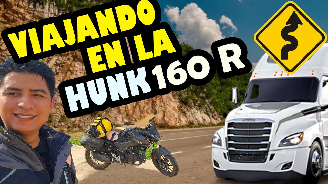 Viajando en la Hero hunk 160r | primer viaje en baja cilindrada |