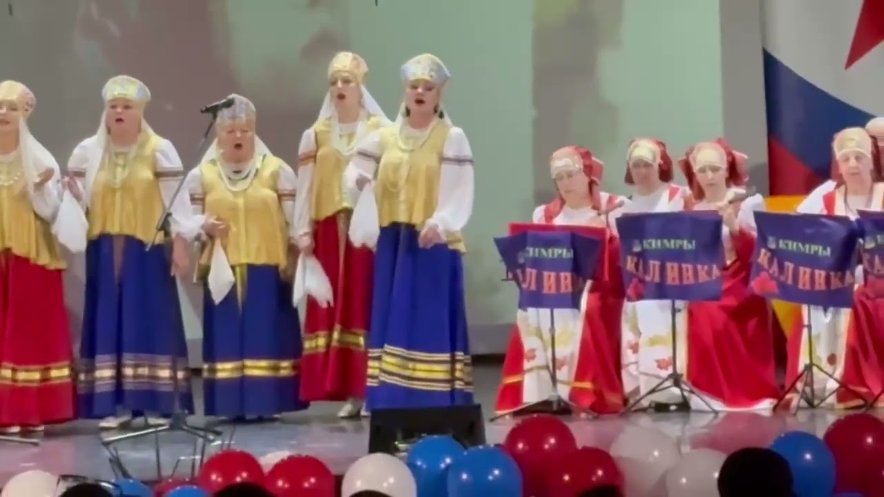 Народный хор Русская песня