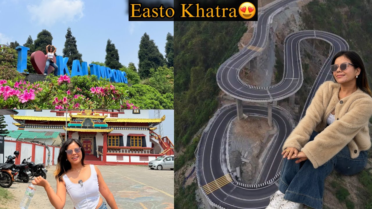 KALIMPONG HUDAI LAVA PANI PUGIYO😍DAMI BRIDGE NI DEKHNA PAIYO,KASTO VAYO TA EXPERIENCE?