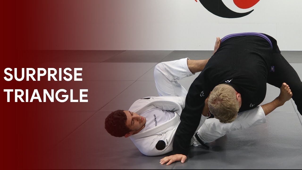 Triangle from De La Riva Guard