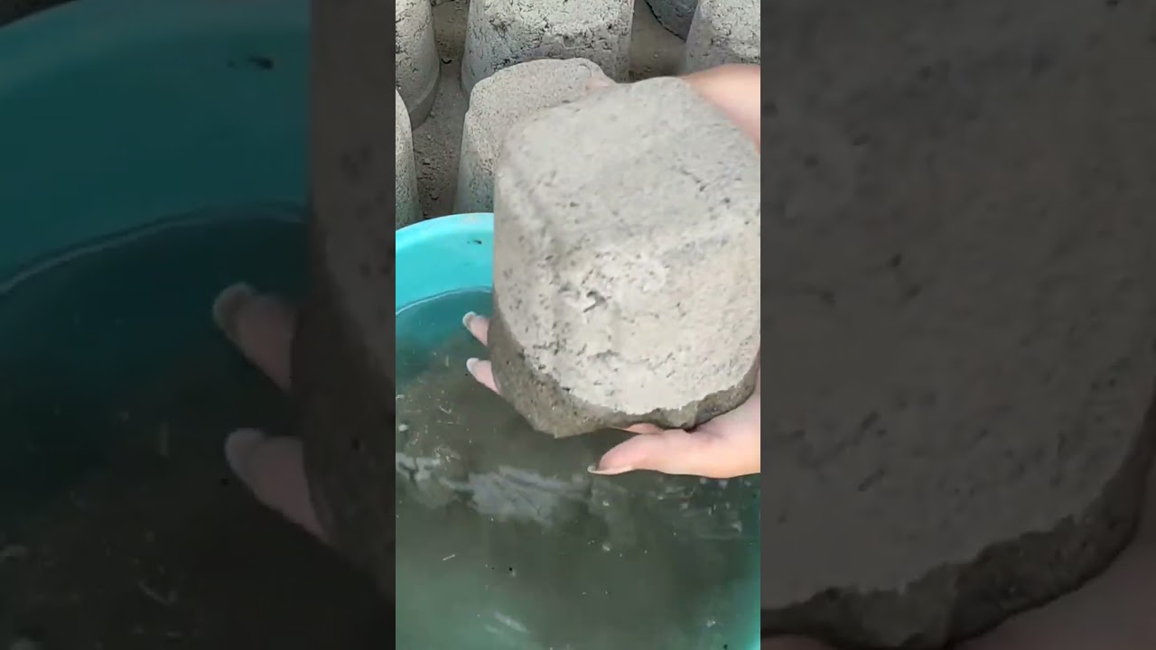 reuse cement #oddlysatisfying #shorts #youtubeshorts #viral #trending #insane #tiktok #shortsfeed