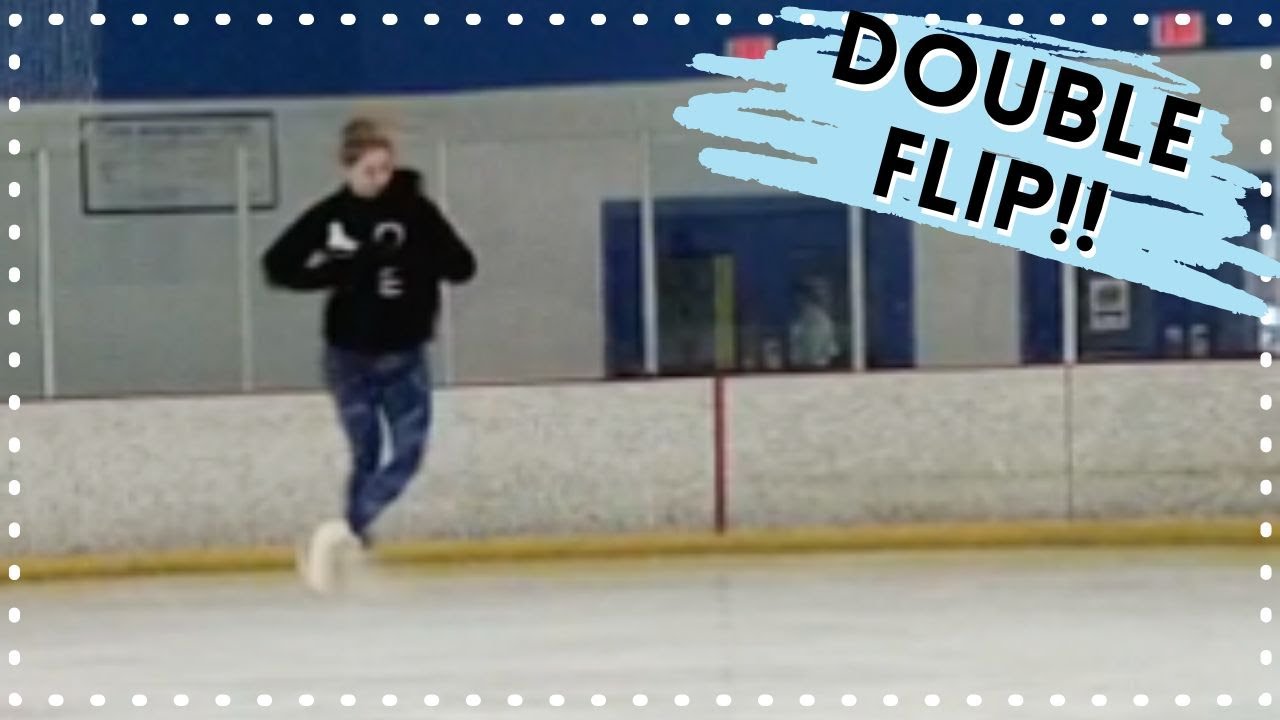 How To Do A Double Flip! - Figure Skating Tutorial