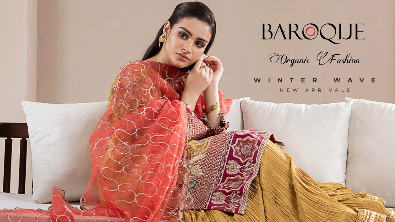 Baroque Winter Unstitched Collection 2023 | Baroque Formal Unstitched Collection 2023