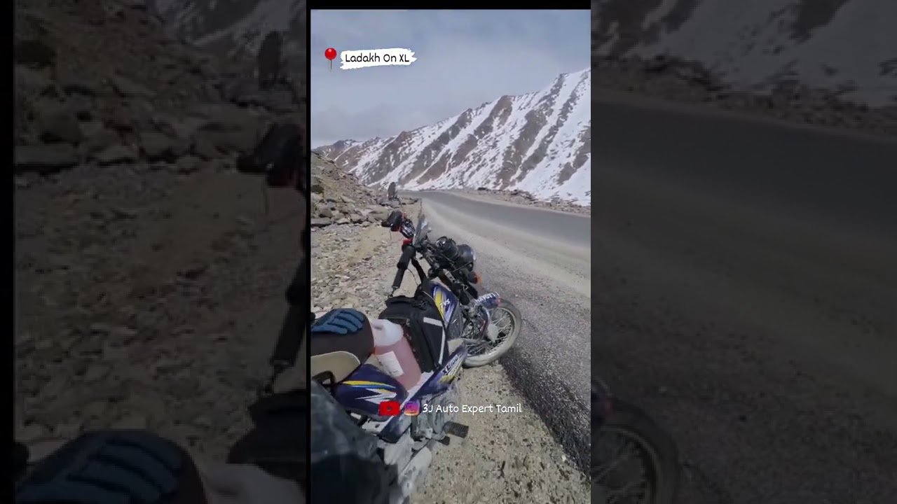 LADAKH On TVS XL 🔥