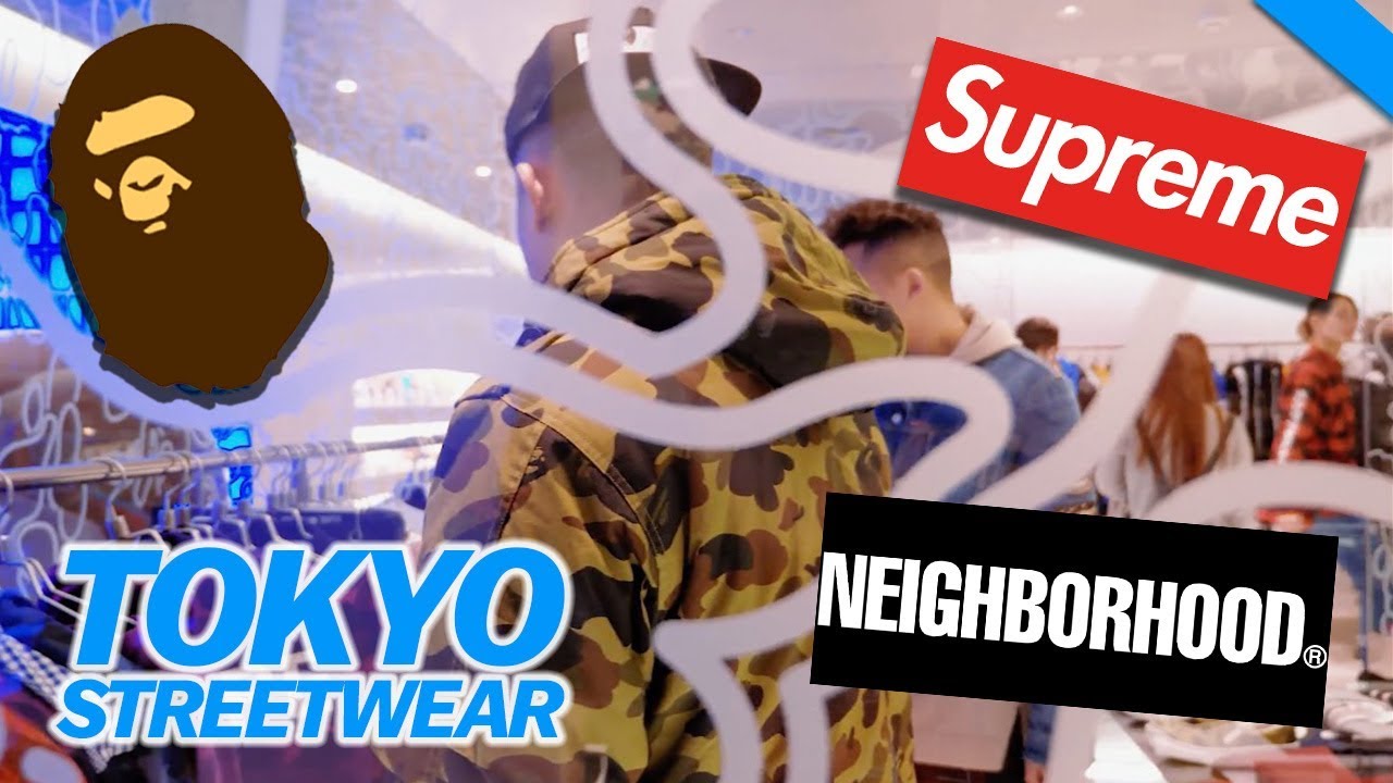 SUPREME, BAPE & JAPANESE STREETWEAR IN TOKYO World Tour | Fung Bros