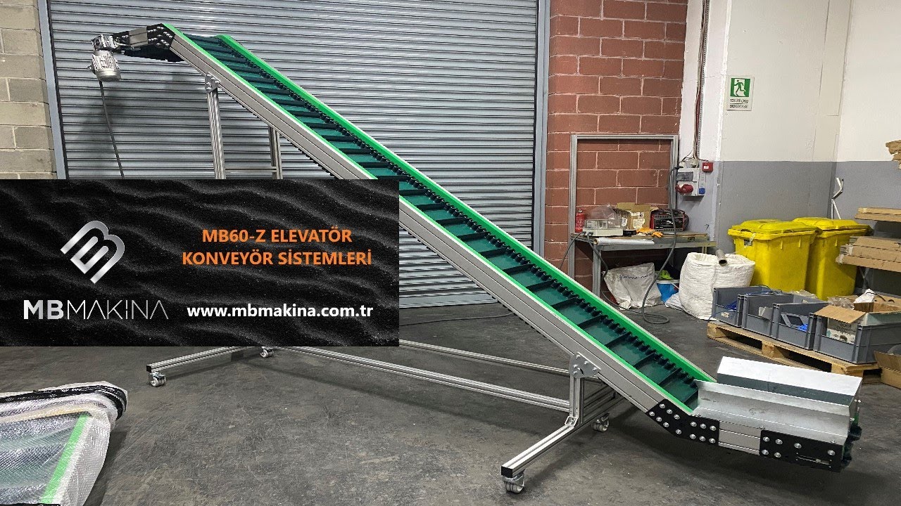 Fırfırlı Konveyör Bant | MB60-Z.350 #konveyör #conveyor 