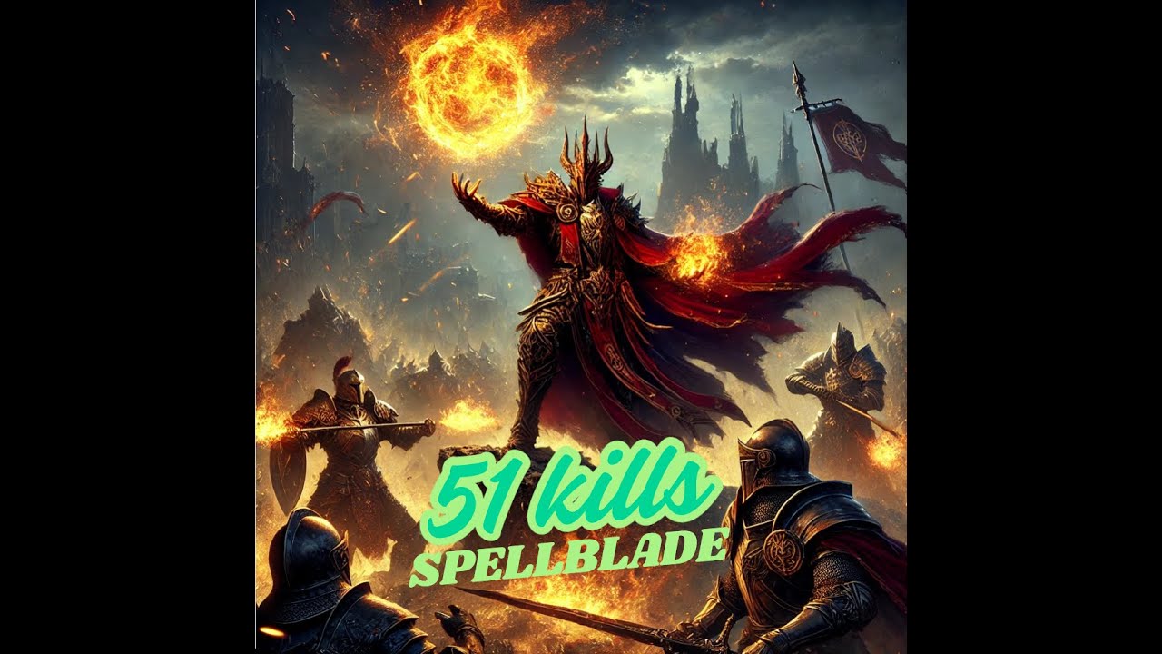 Spellblade (Staff/Dagger) - 51 kills in wargames against Villains - Throne and Liberty - v7