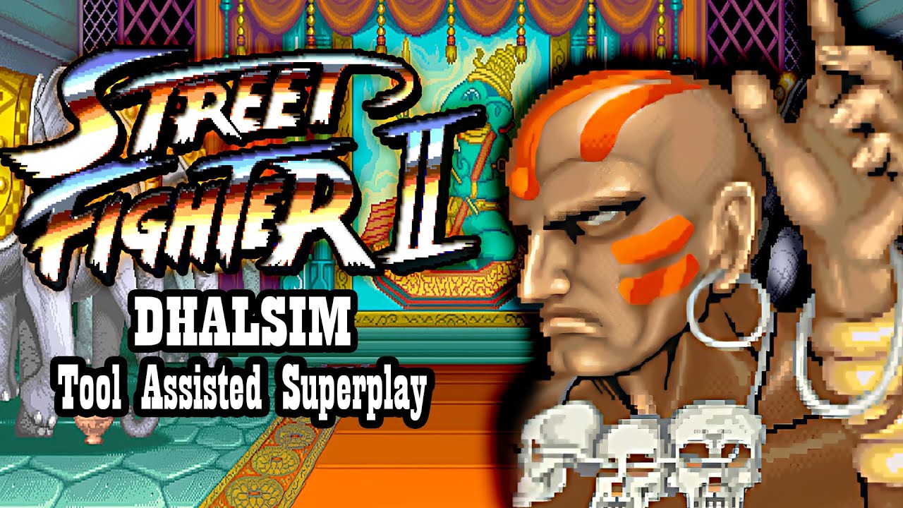【TAS】STREET FIGHTER II: CHAMPION EDITION (ARCADE \ 1992) - DHALSIM
