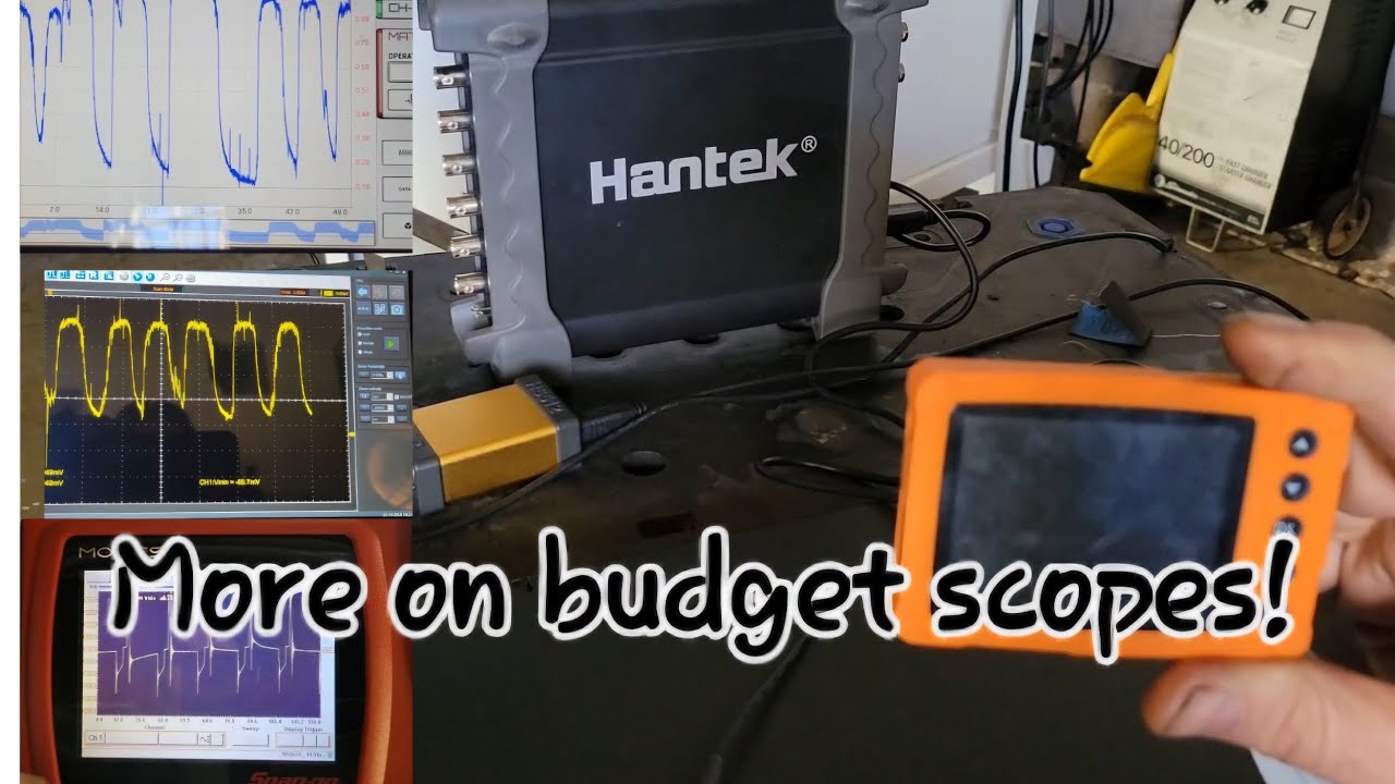 OBD1 fun and testing various sensors with budget scopes, plus a little on snap on guided tests