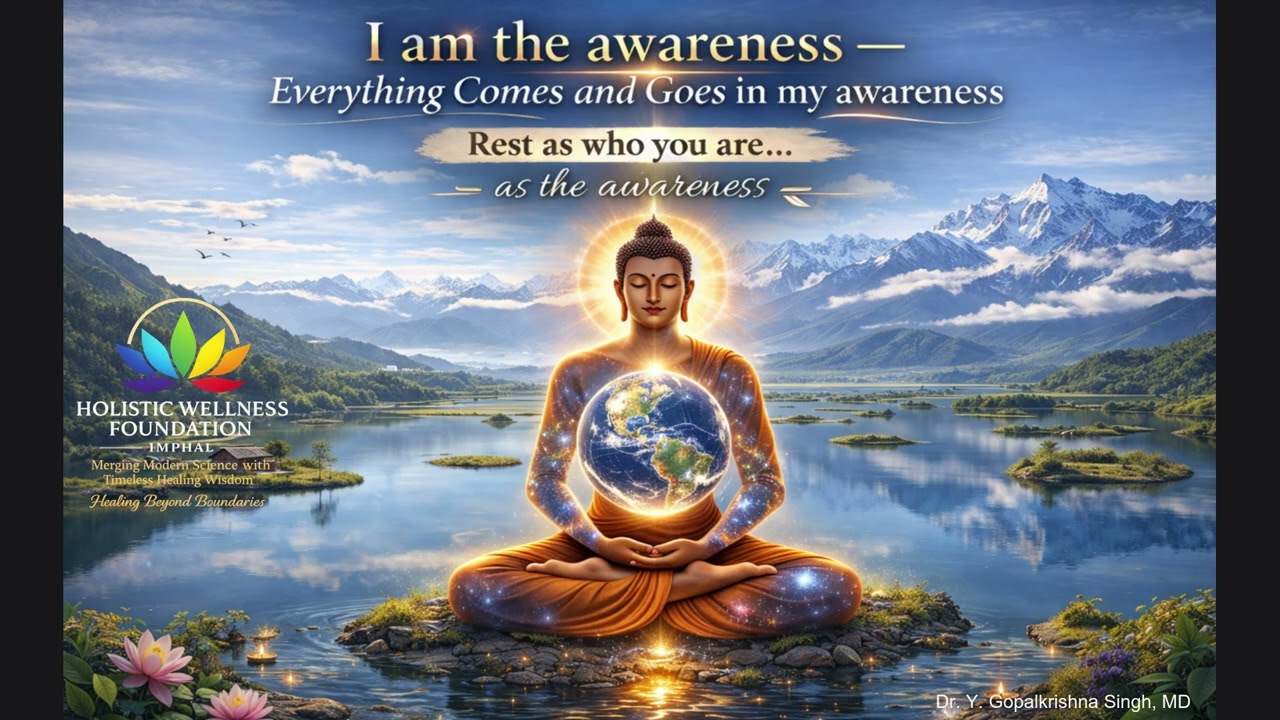 I am the awareness — Everything Comes and Goes in my awareness Rest as who you are as the awareness
