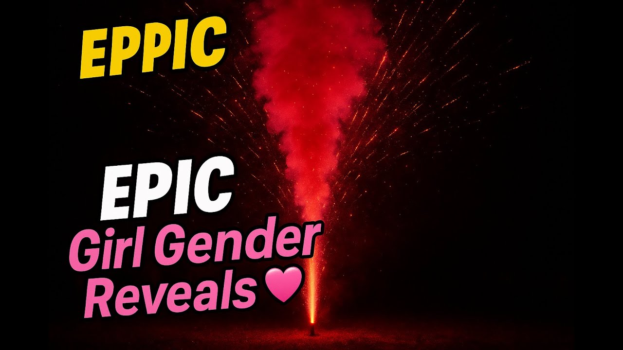 GIRL GENDER REVEAL COMPILATION